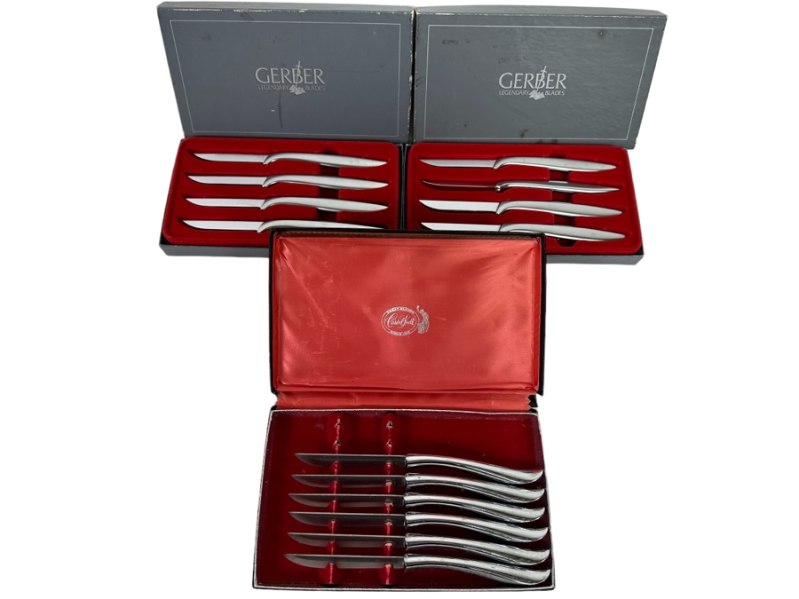 Carvel Hall And Gerber Steak Knives