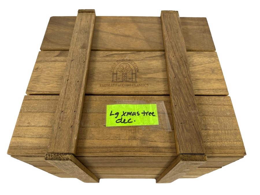 Thomas Pacconi Classics 2002 Collection Of Glass Ornaments Missing 2 Ornaments [Photo 2]