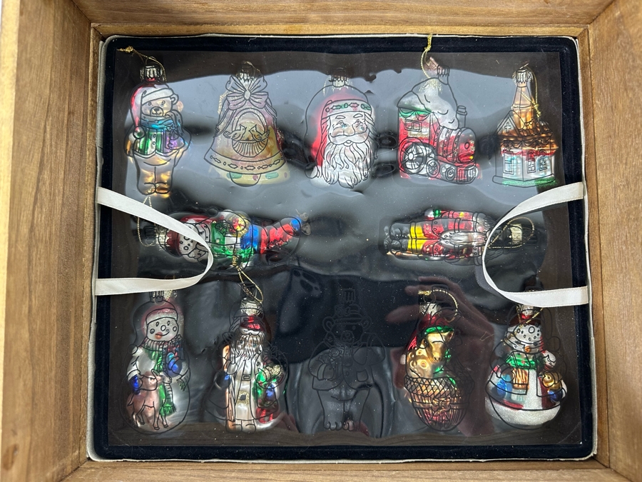 Thomas Pacconi Classics 2002 Collection Of Glass Ornaments Missing 2 Ornaments [Photo 5]