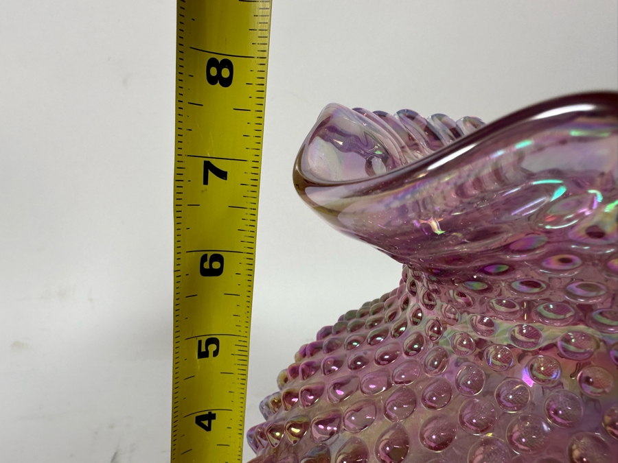 Vintage Fenton Glass Hobnail Pitcher 7.5H [Photo 9]