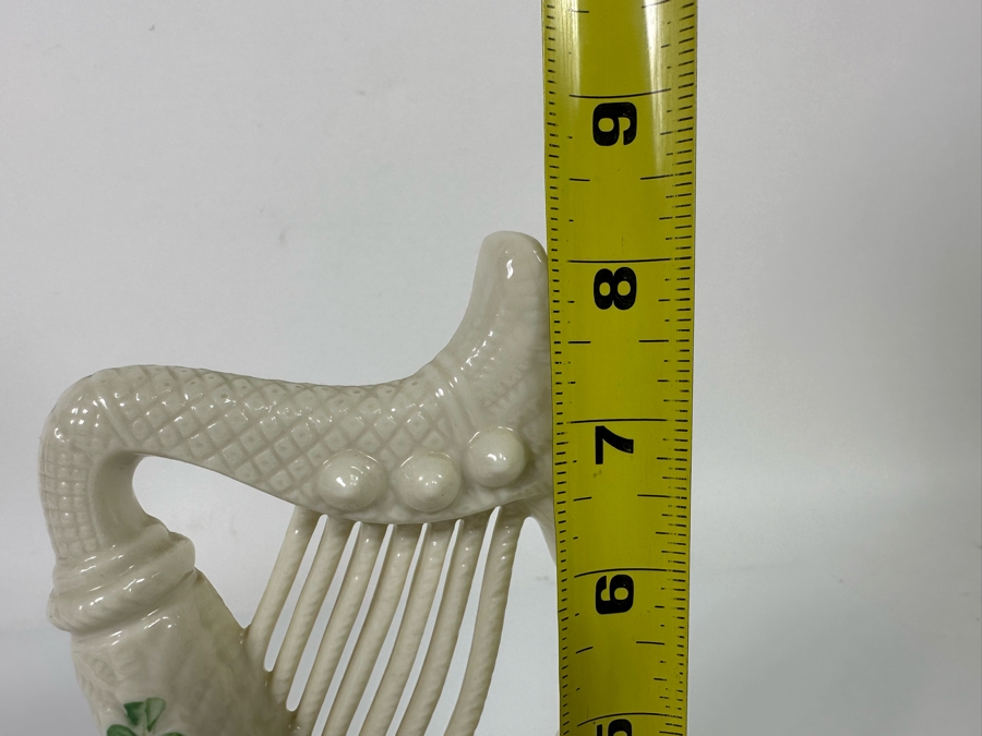 Beleek Irish Harp Figurine 4.5W X 8H [Photo 9]