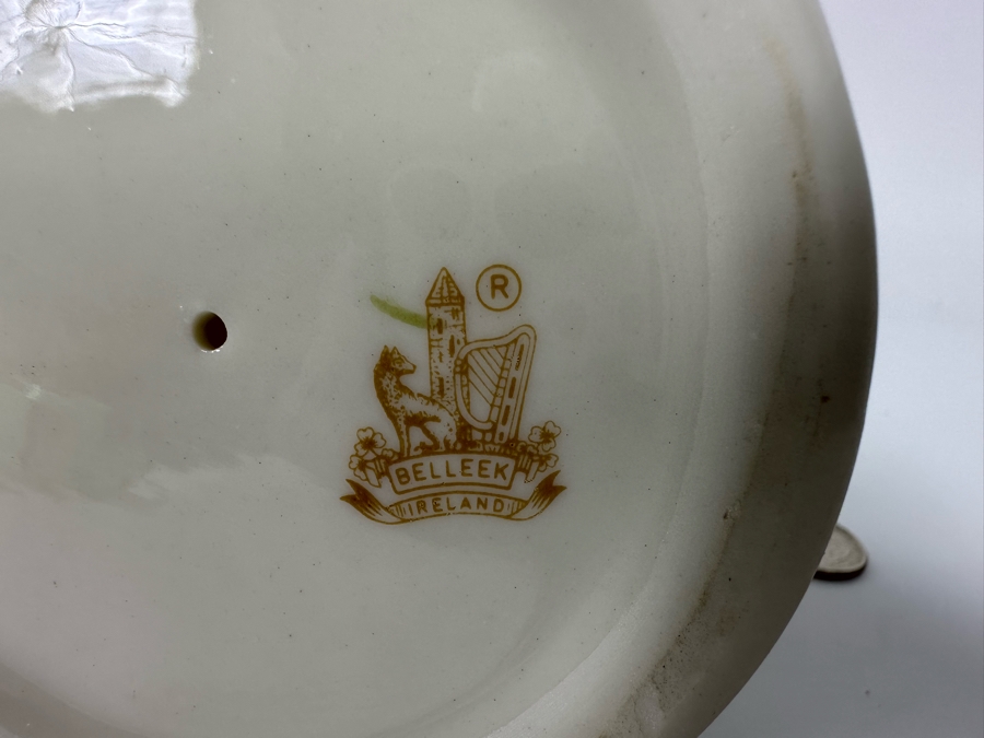 Beleek Irish Harp Figurine 4.5W X 8H [Photo 8]