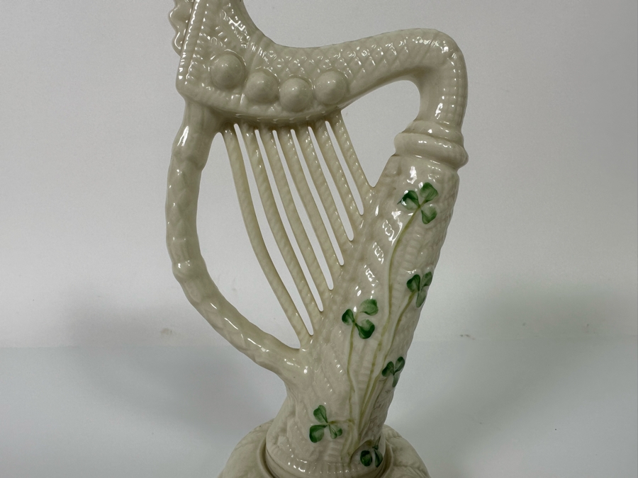 Beleek Irish Harp Figurine 4.5W X 8H [Photo 5]