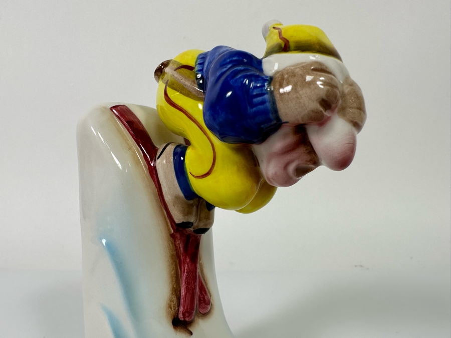 Vintage 1978 Dave Grossman Designs, Inc Through Factory Skier Figurine Gary Patterson 'The Moguls' 3.5W X 5H [Photo 4]