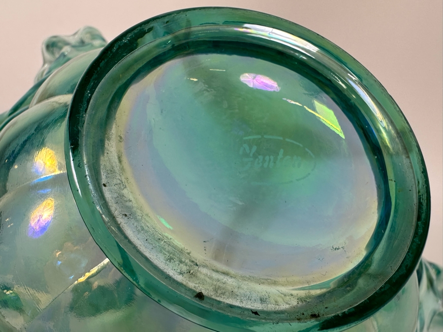 Vintage Fenton Glass Basket 9W X 9H [Photo 7]