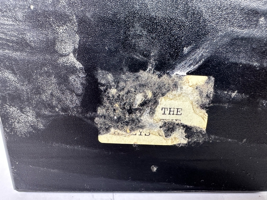 Paul Braslow Limited Edition 23K Gold Plate Bronze Bust Sculpture By Braslou Numbered 57 Of 100 1987 4W X 4D X 9H [Photo 13]