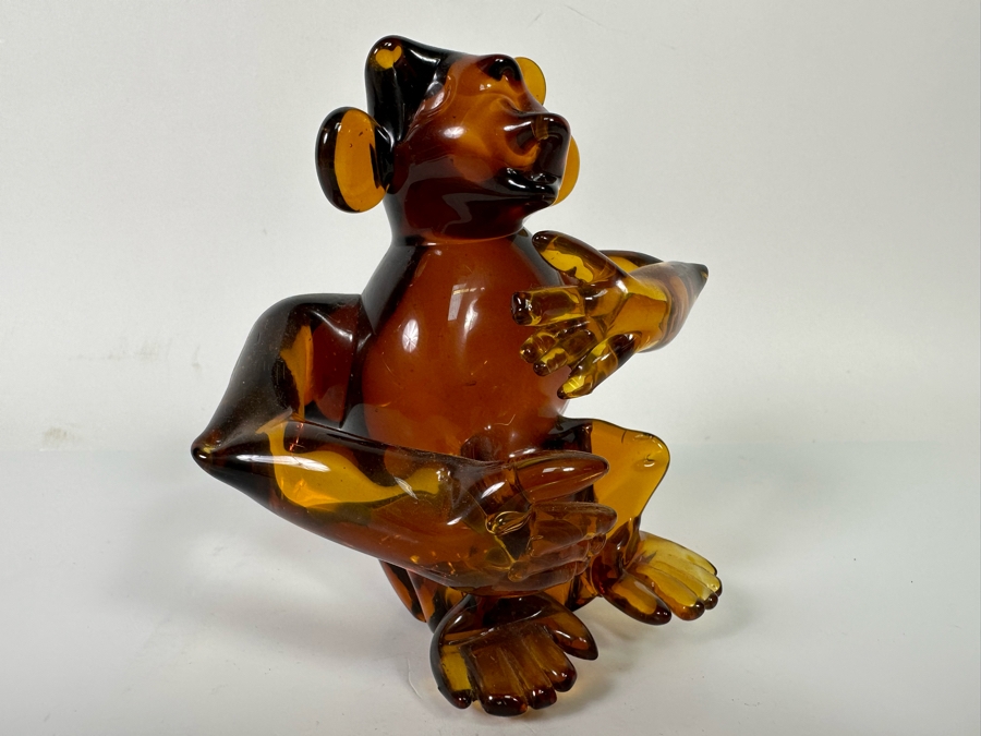 Murano Glass Venezia Italian Monkey Figurine [Photo 4]