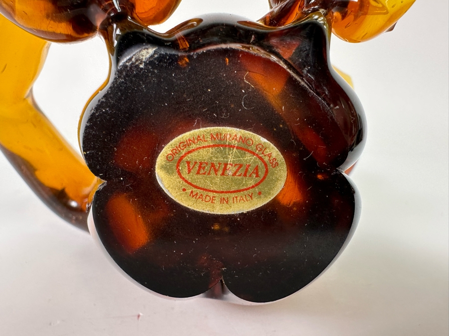 Murano Glass Venezia Italian Monkey Figurine [Photo 9]