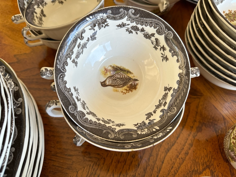 The Royal Worcester Group Palissy England Game Series China Service - See Photos [Photo 21]