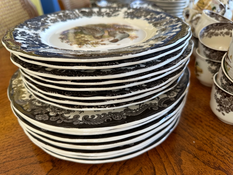 The Royal Worcester Group Palissy England Game Series China Service - See Photos [Photo 20]