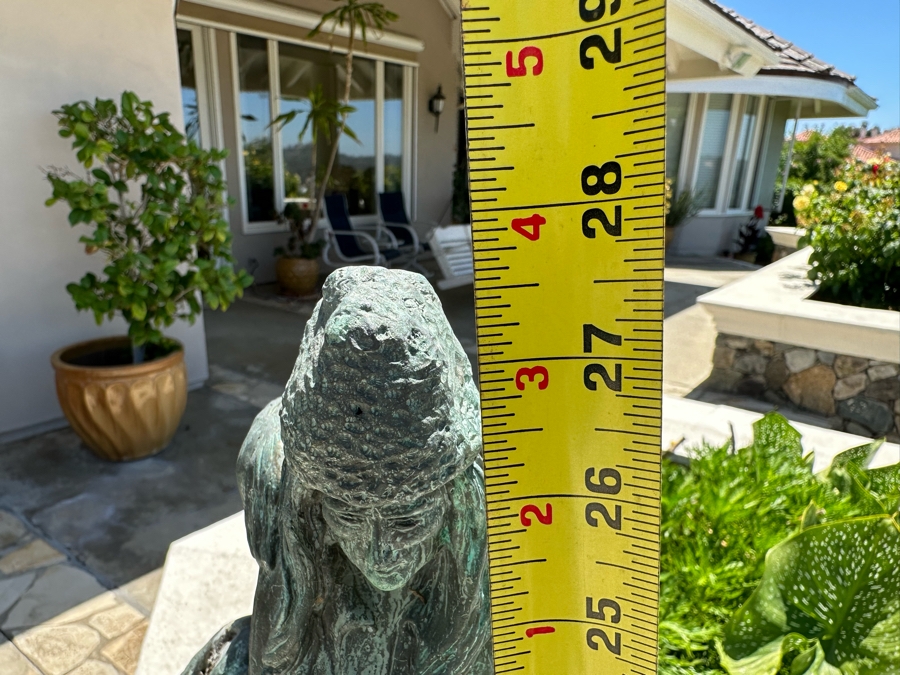 Frederic Remington Bronze Statue Titled 'Mountain Man' 11W X 10D X 27.5H [Photo 18]