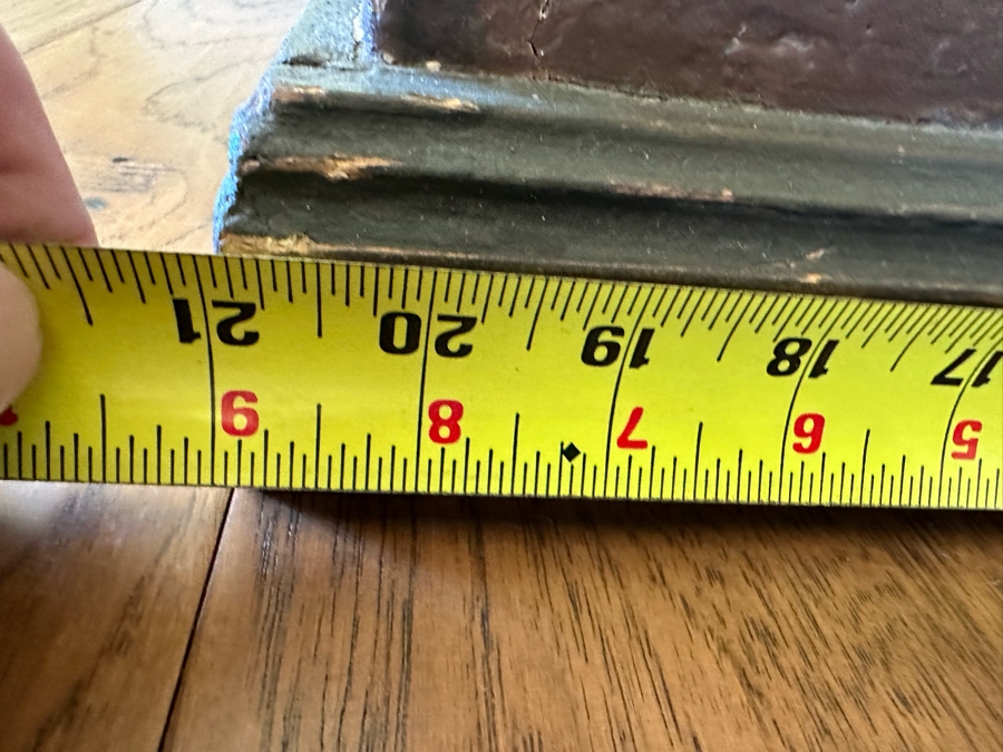 Vintage Hand Painted Wooden Box 21W X 13D X 12H [Photo 8]