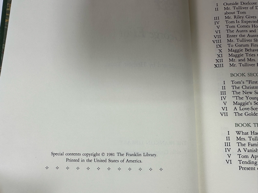 Five Leather Bound Franklin Library Classic Books [Photo 5]