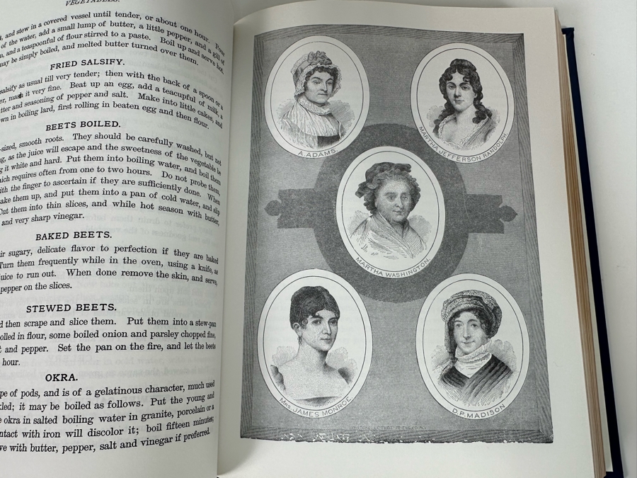 Leatherbound The Original White House Cook Book 1887 Edition New And Enlarged 1999 Edition [Photo 6]