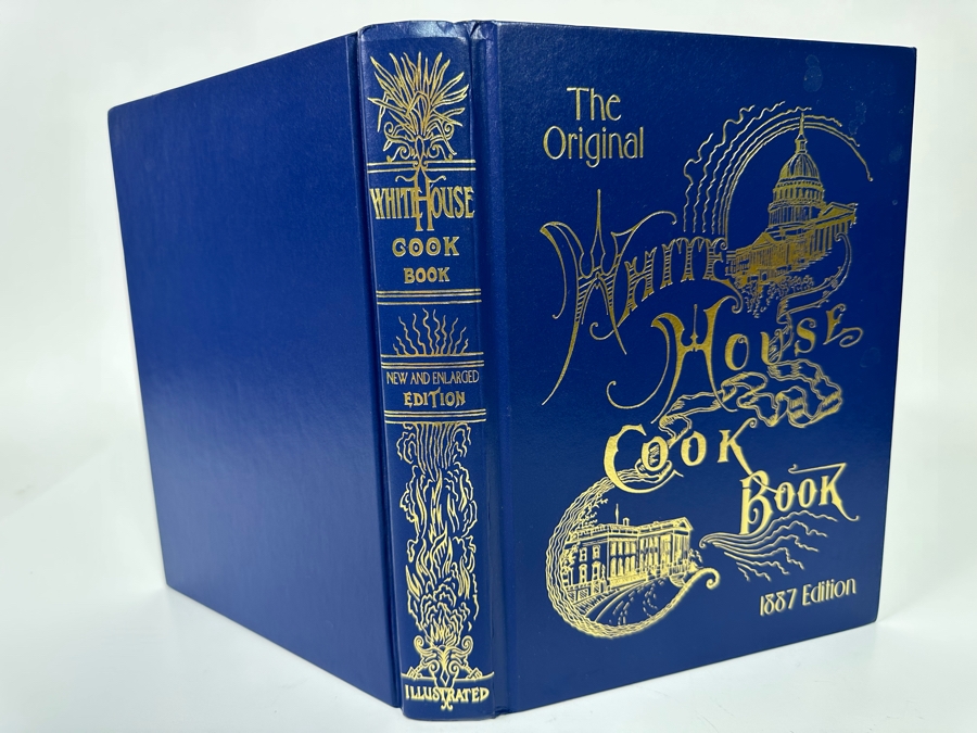 Leatherbound The Original White House Cook Book 1887 Edition New And Enlarged 1999 Edition [Photo 3]