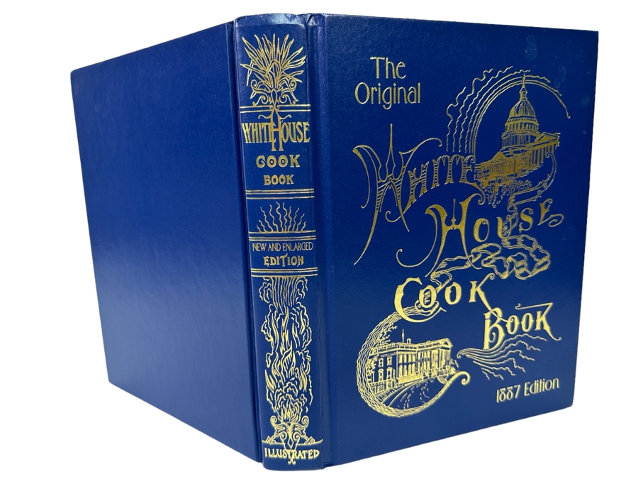 Leatherbound The Original White House Cook Book 1887 Edition New And Enlarged 1999 Edition