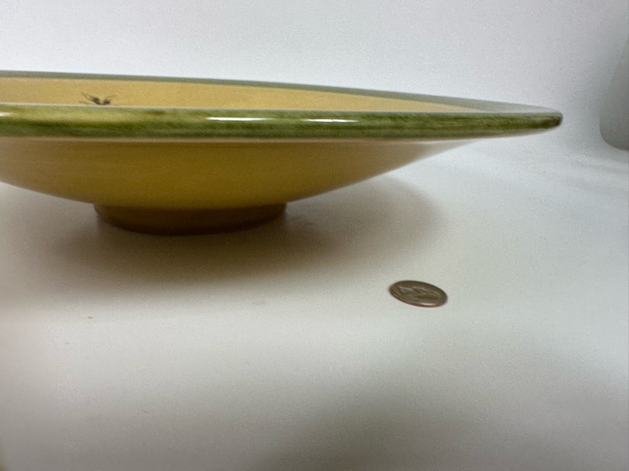 Cassis & Co Wheat Platter Footed Bowl Retails $162 [Photo 9]
