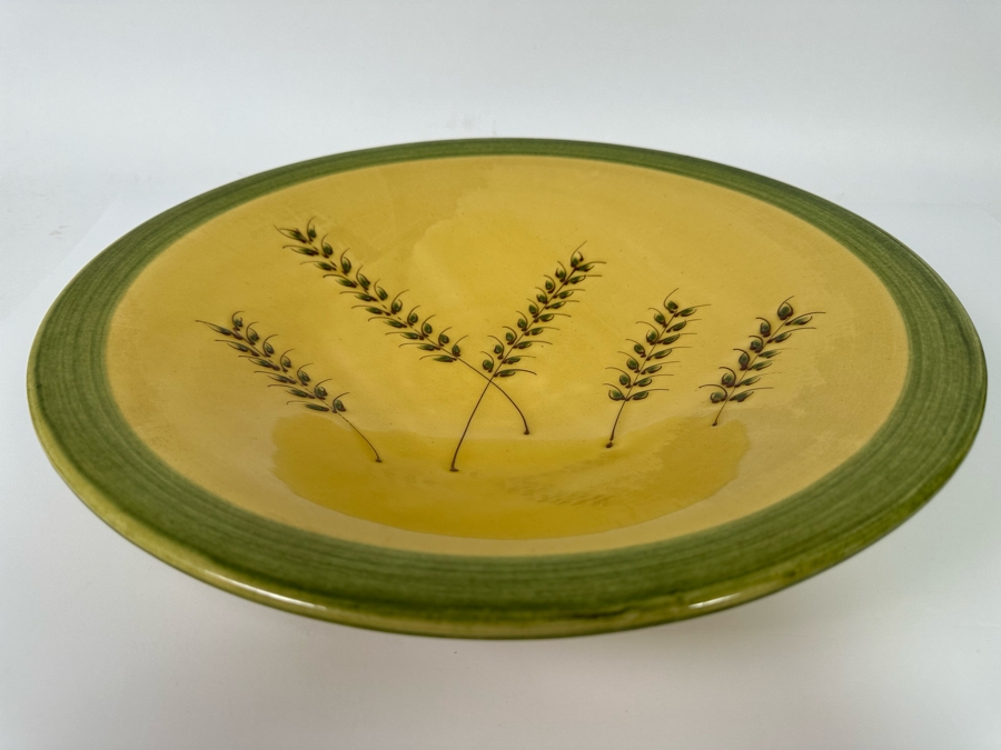 Cassis & Co Wheat Platter Footed Bowl Retails $162 [Photo 3]