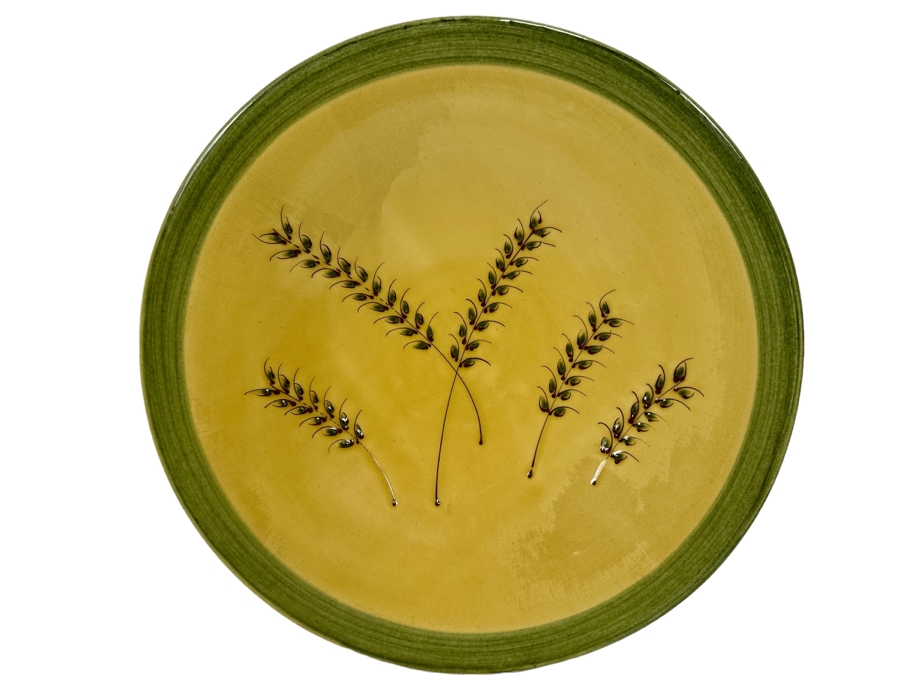 Cassis & Co Wheat Platter Footed Bowl Retails $162