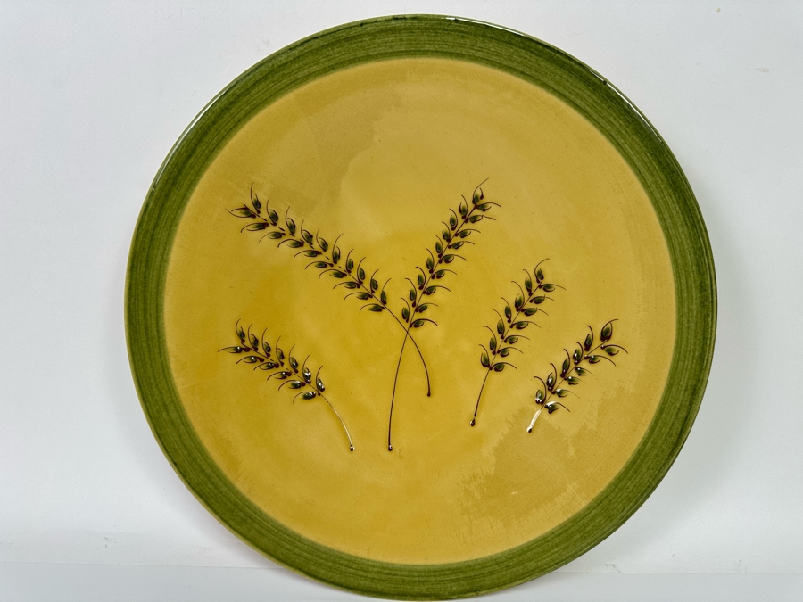 Cassis & Co Wheat Platter Footed Bowl Retails $162 [Photo 2]