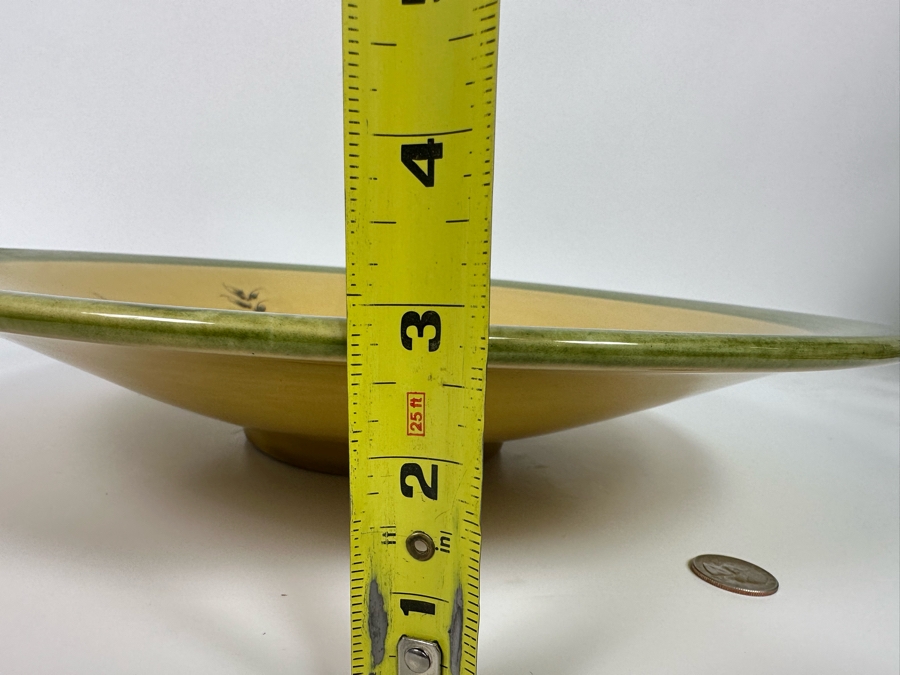 Cassis & Co Wheat Platter Footed Bowl Retails $162 [Photo 8]