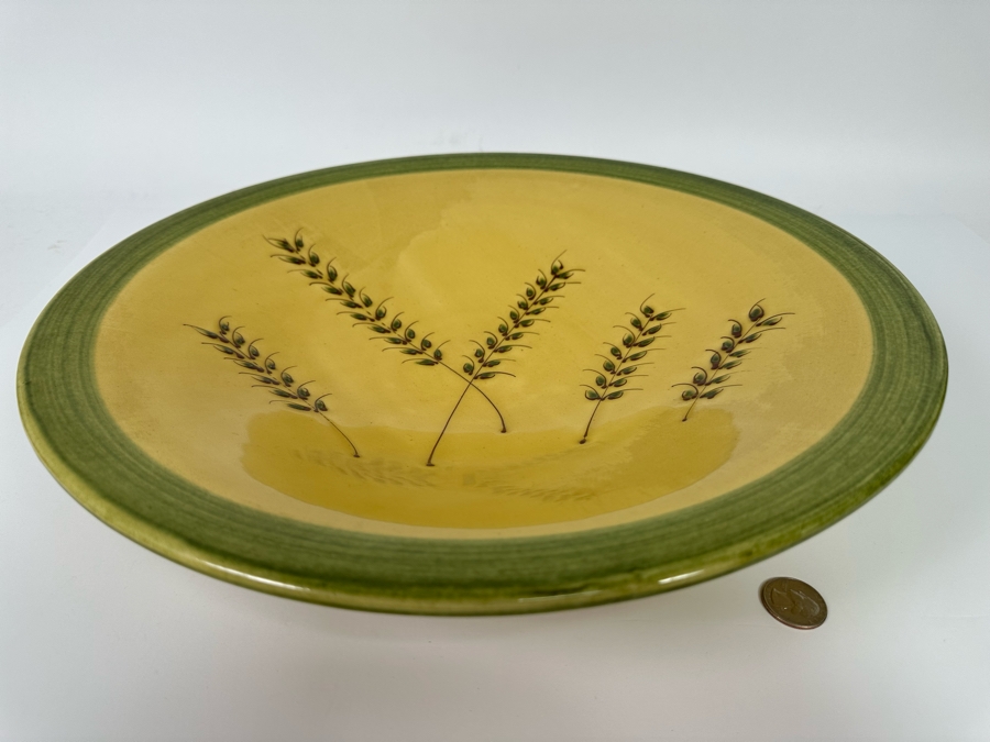 Cassis & Co Wheat Platter Footed Bowl Retails $162 [Photo 4]
