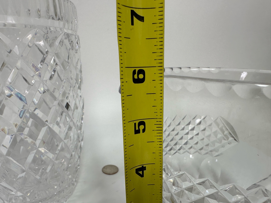 Waterford Crystal Pitcher 6H And Waterford Crystal Vase 8H [Photo 10]