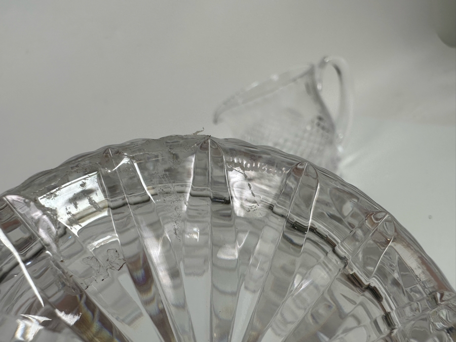Waterford Crystal Pitcher 6H And Waterford Crystal Vase 8H [Photo 7]