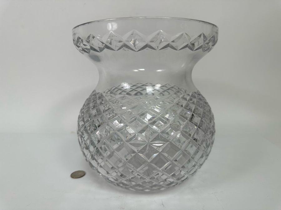 Large Waterford Crystal Bouquet Vase 8W X 9H [Photo 2]
