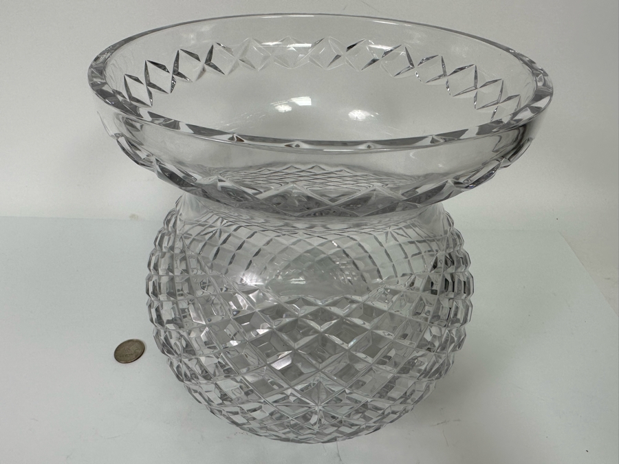 Large Waterford Crystal Bouquet Vase 8W X 9H [Photo 1]