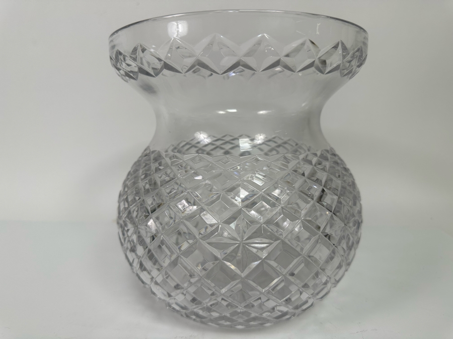 Large Waterford Crystal Bouquet Vase 8W X 9H [Photo 3]