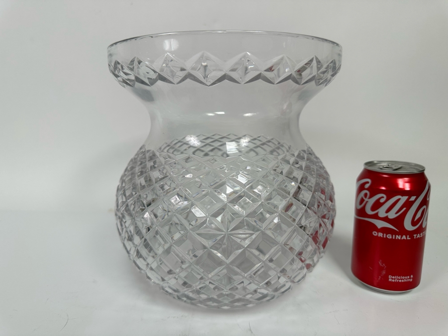 Large Waterford Crystal Bouquet Vase 8W X 9H [Photo 6]