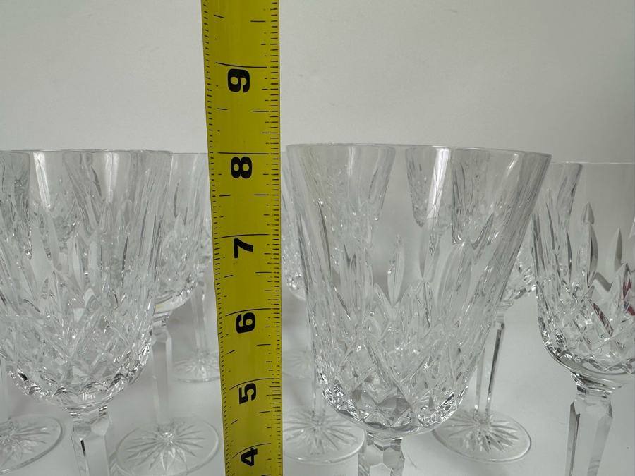 Twelve Waterford Crystal Lismore Stemware Glasses 8H [Photo 9]