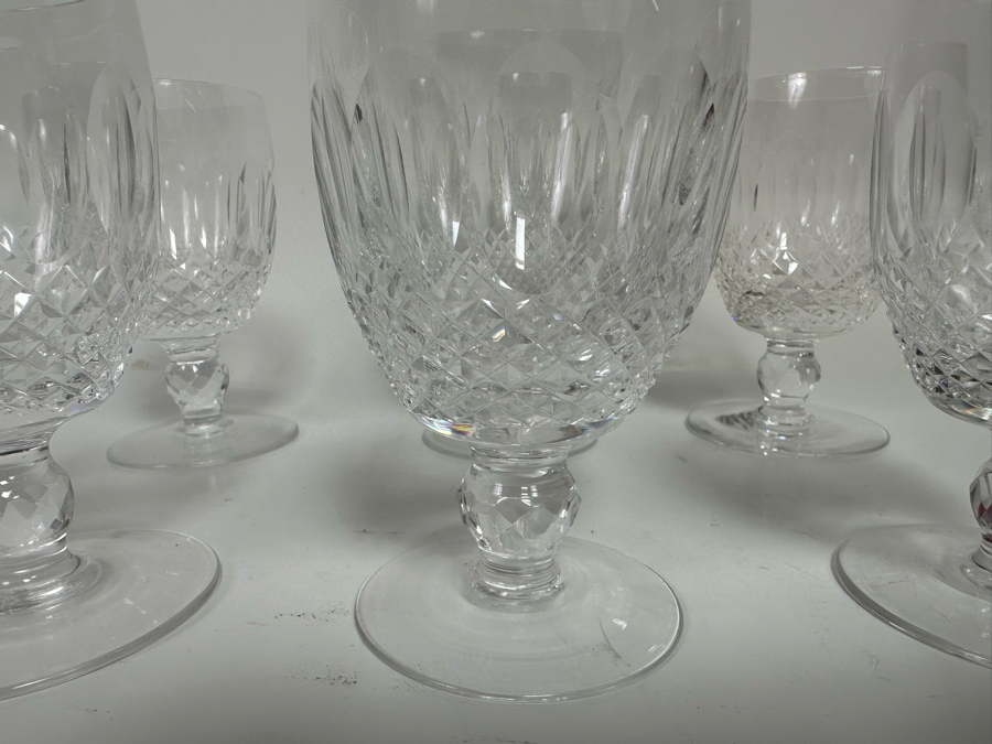 Six Waterford Crystal Colleen Stemware Glasses Goblets 5H [Photo 4]