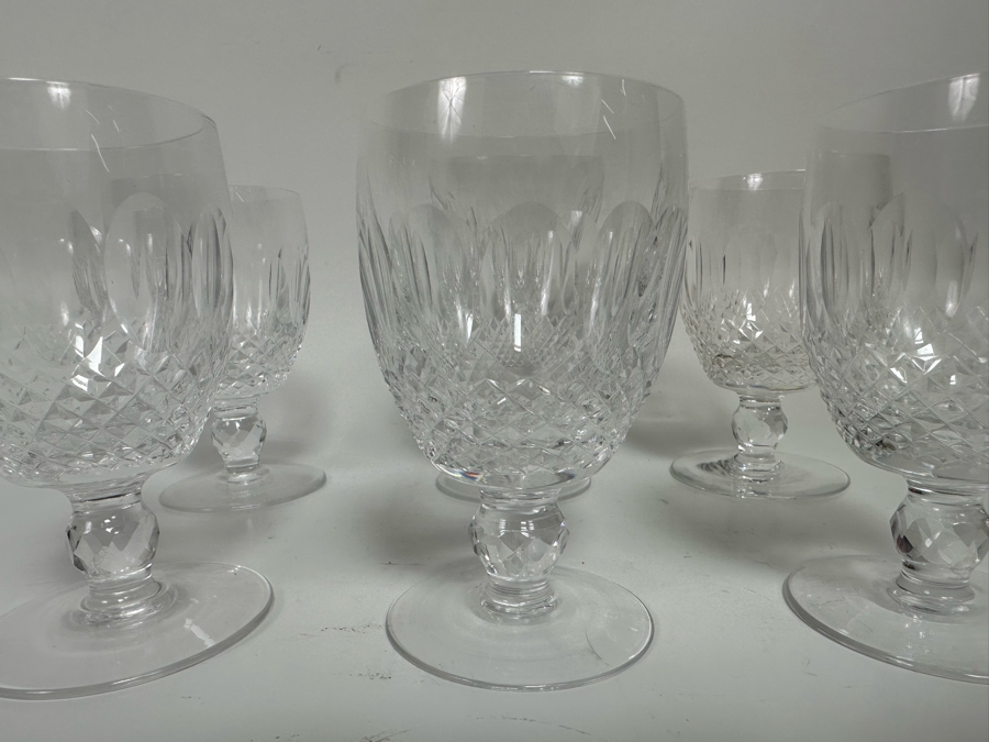 Six Waterford Crystal Colleen Stemware Glasses Goblets 5H [Photo 3]