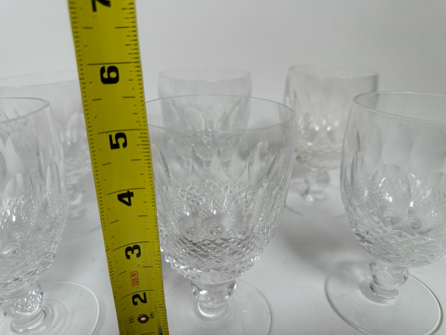 Six Waterford Crystal Colleen Stemware Glasses Goblets 5H [Photo 7]