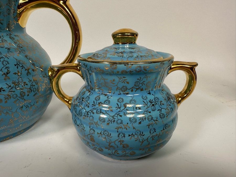 Vintage Tea Service Drip-O-Later By The Enterprise Aluminum Co Teapot Measures 9W X 7H [Photo 7]