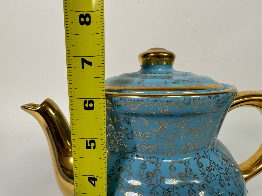Vintage Tea Service Drip-O-Later By The Enterprise Aluminum Co Teapot Measures 9W X 7H [Photo 10]