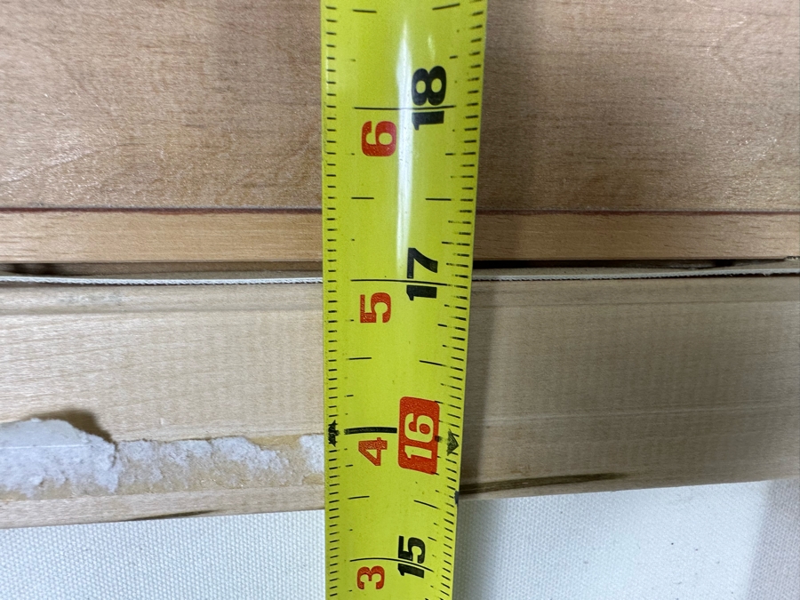 Linda Hartough Hand Signed Atelier Brushstrokes Hand Enhanced Limited Edition Print Titled 'The 18th Hole, Harbour Town Golf Links, Hilton Head' Numbered 182 Of 980 On Canvas 36 X 17 Framed 46.5 X 28 [Photo 17]