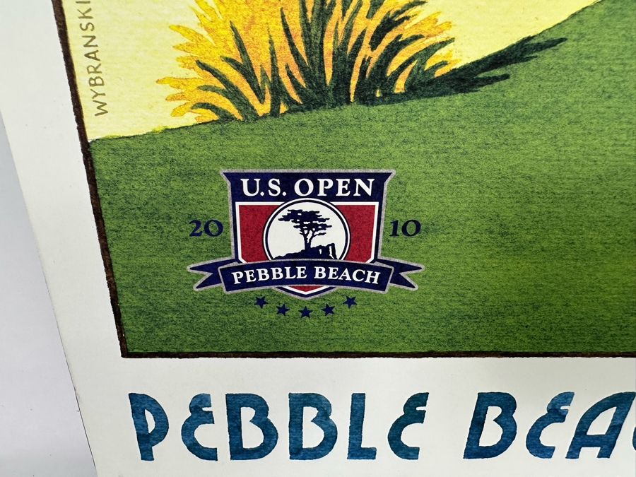 ★希少★U.S. OPEN 2010 Pebble Beach ネームプレート 2010 US Open Pebble Beach Golf Ball Marker | eBay