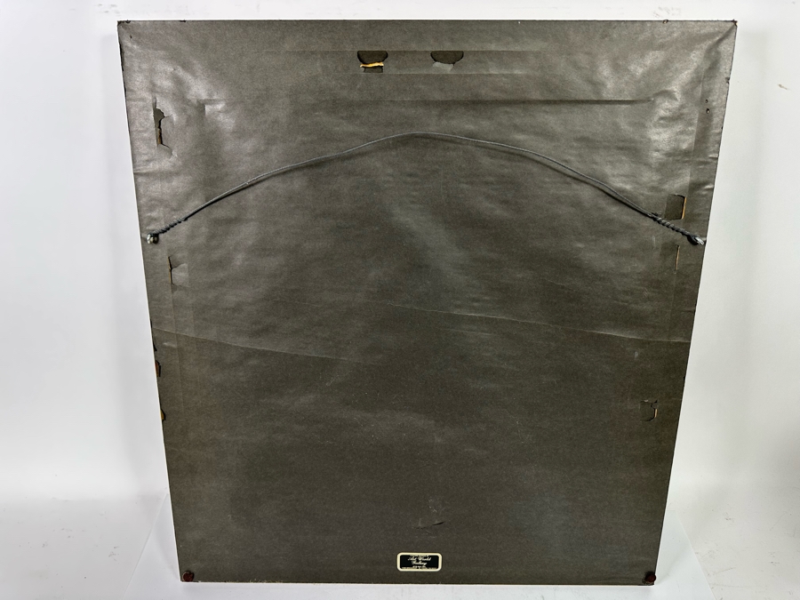 Frederic Remington Print Of Lieutenant James M. Watson 10th Cavalry 10.5 X 12.5 Framed 22.5 X 24.5 [Photo 20]