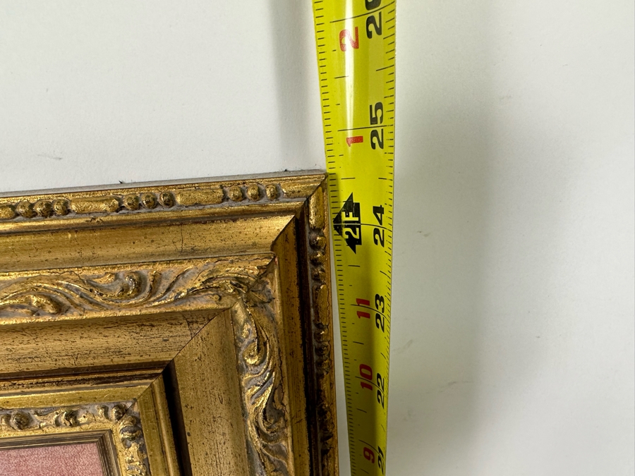 Frederic Remington Print Of Lieutenant James M. Watson 10th Cavalry 10.5 X 12.5 Framed 22.5 X 24.5 [Photo 19]