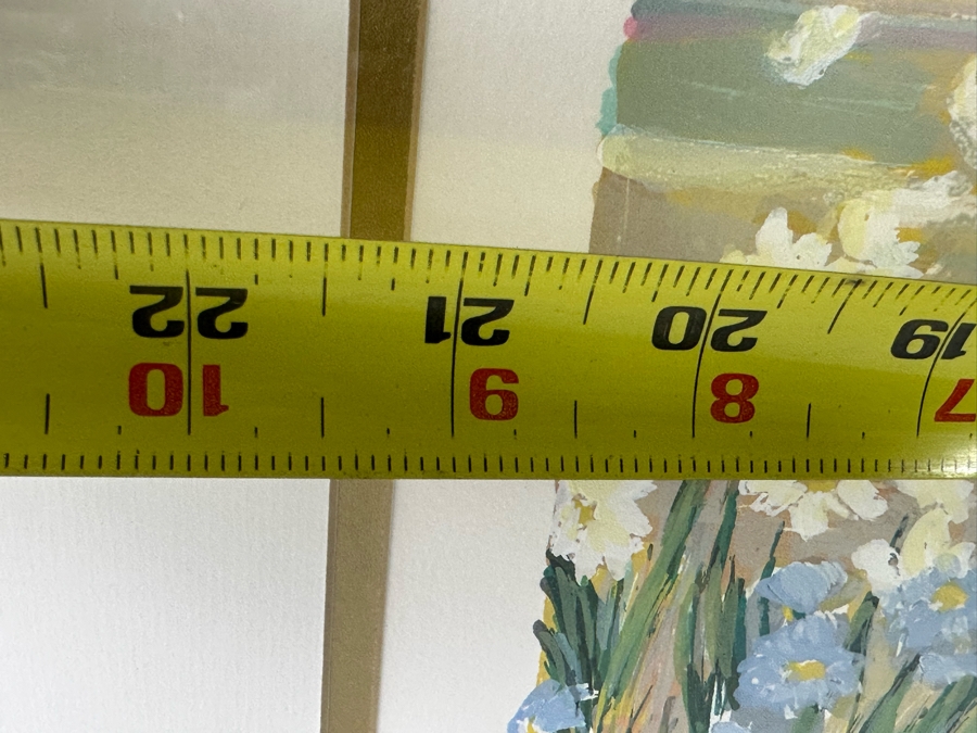 Corinne Hartley Signed Limited Edition Print Titled 'The Hay Ride' Numbered 46 Of 300 21.5 X 15.5 Framed 31.5 X 25.5 [Photo 8]