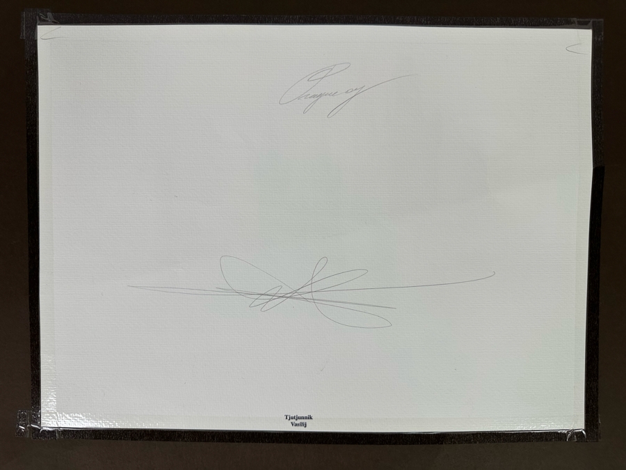 Vasilij Tjutjunnik Remarkable Russian Painting On Paper Of Prague Signed On Front And Verso 15.5 X 11 [Photo 25]