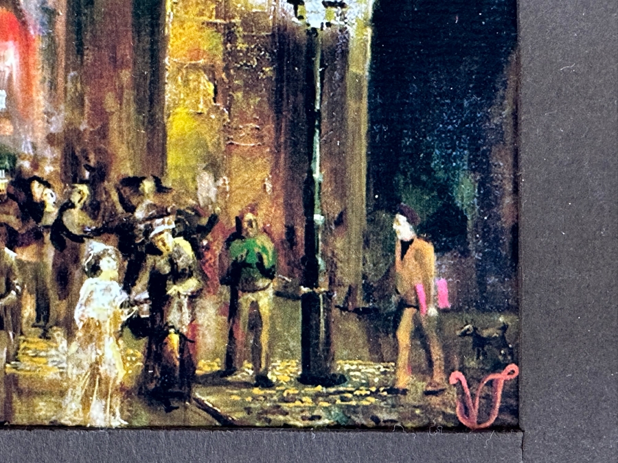 Vasilij Tjutjunnik Remarkable Russian Painting On Paper Of Prague Signed On Front And Verso 15.5 X 11 [Photo 13]