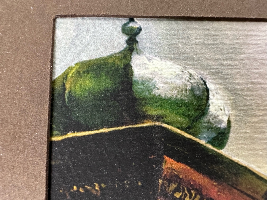 Vasilij Tjutjunnik Remarkable Russian Painting On Paper Of Prague Signed On Front And Verso 15.5 X 11 [Photo 21]