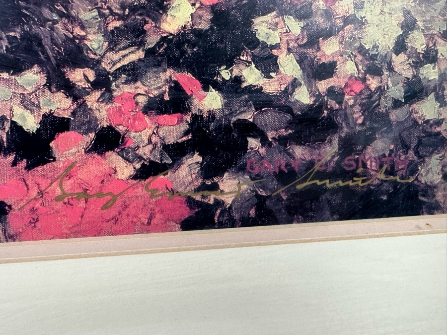 Gary Ernest Smith (B. 1942, Utah) Signed Limited Edition Print Numbered 28 Of 750 15.5 X 22 Framed 22 X 28 [Photo 8]