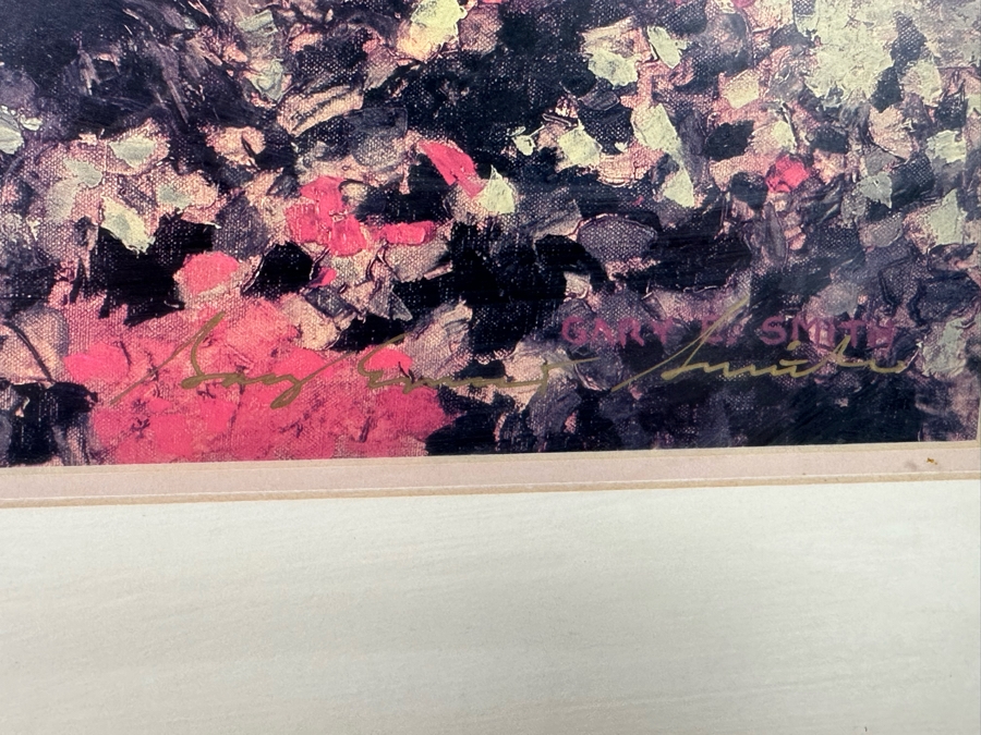 Gary Ernest Smith (B. 1942, Utah) Signed Limited Edition Print Numbered 28 Of 750 15.5 X 22 Framed 22 X 28 [Photo 6]