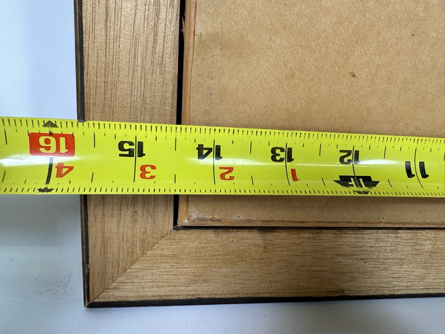 Original 1960 Mid-Century Abstract Dog Portrait Signature Illegible 14.5 X 11.5 Framed 17 X 14 [Photo 12]