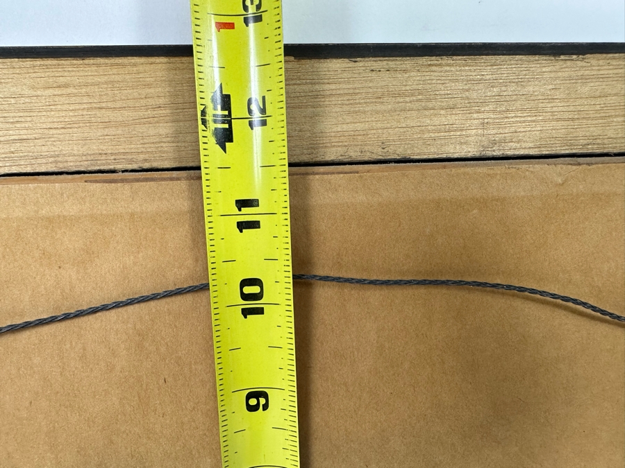 Original 1960 Mid-Century Abstract Dog Portrait Signature Illegible 14.5 X 11.5 Framed 17 X 14 [Photo 13]